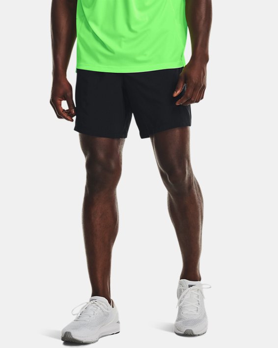 กางเกงขาสั้น UA Speed Stride 2.0 สำหรับผู้ชาย, Black, pdpMainDesktop image number 0